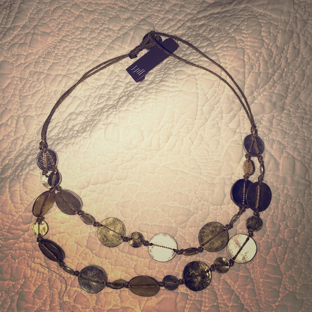 New J Jill Metal Necklace